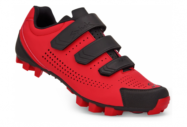 Kolesarski čevlji Splash MTB rdeči